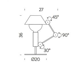Mr.LIGHT SHORT t - Table Ambient Lamps